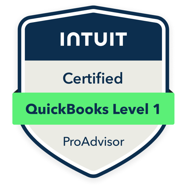 quickbooks online certification level 1